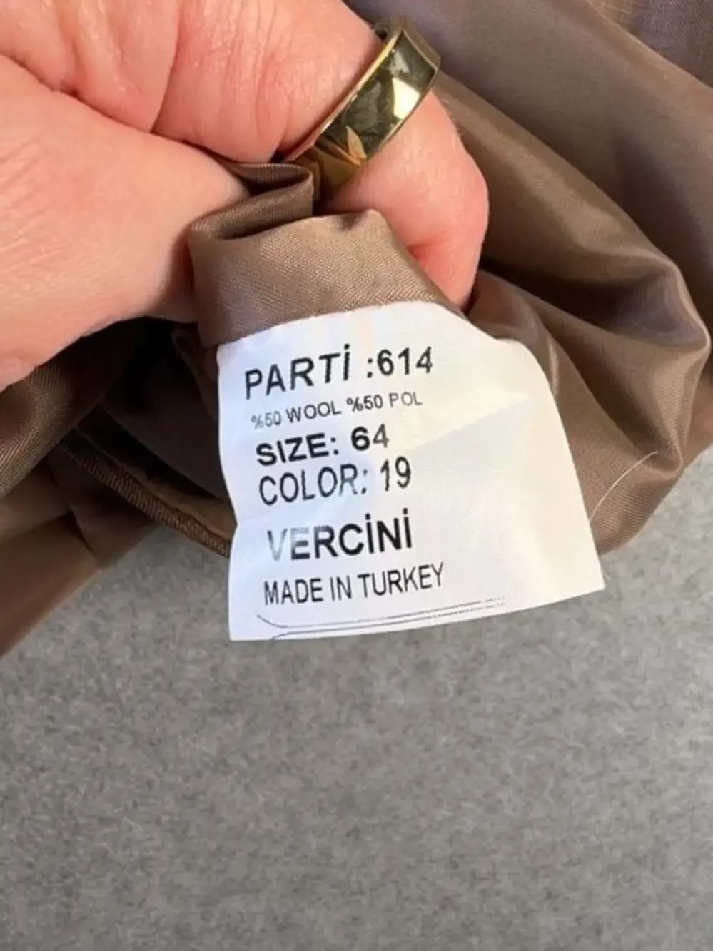Vercini suit vest